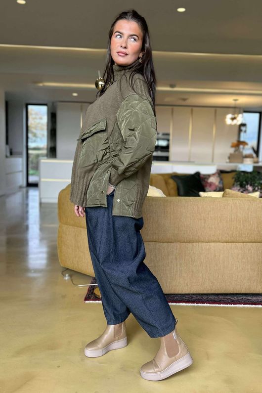 Glencoe Quilt & Knit Khaki /1/6=